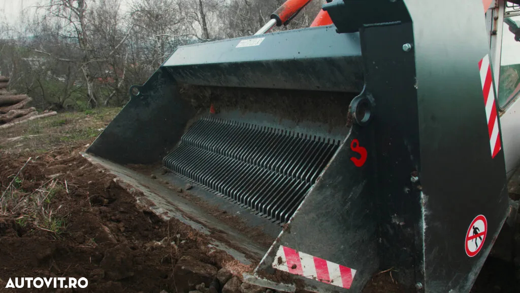 Cupă sortare pentru mini-încărcător Kovaco SB 1600 - 3