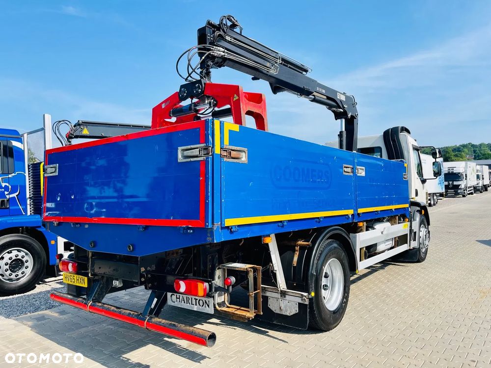 DAF CF LF 18.250 Euro 6 skrzyniowy + HDS HIAB 122 // 4x2 // manual // klima // resor // Anglik !!! // kran Krane żuraw dzwig - 13