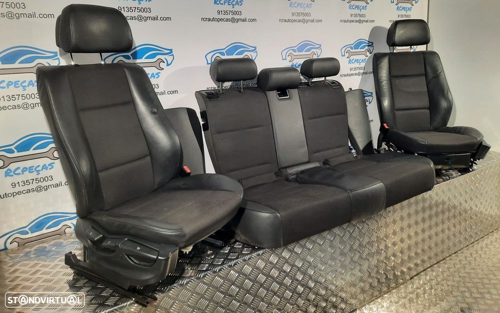 BANCO BANCOS PELE TECIDO ELETRICO AQUECIDO BMW FRENTE FRONTAL TRASEIRO TRÁS AIRBAG BMW X3 E83 - 6