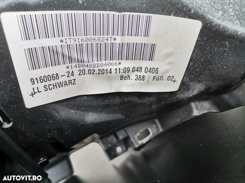 planșă bord bmw seria 7 F01 F02 2014 LCI piele originala cu tot cu airbag pasager aeroterma volan pe partea stânga kit piele Nappa Hud head up display dețin mai multe modele - 5