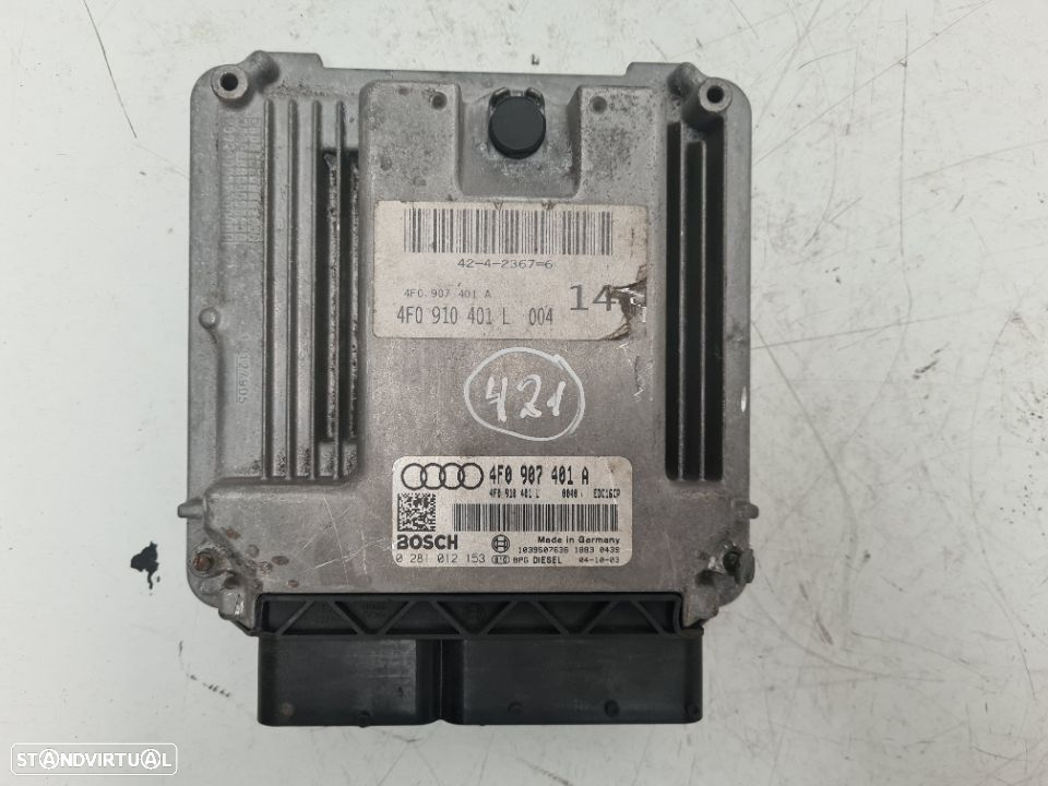 CENTRALINA BOSCH ORIGINAL 4F0907401A 0281012153 AUDI A6 C6 4F 3.0 TDI QUATTRO 225CV BMK - 2