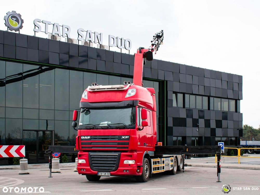 DAF XF 105.510 6x2 HMF 4020 HDS Żuraw - 4