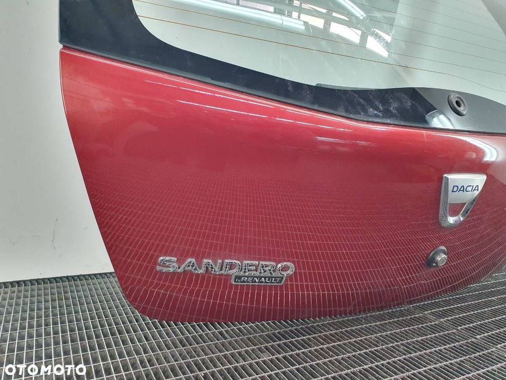 KLAPA TYŁ TYLNA BAGAŻNIKA DACIA SANDERO I KOMPLETNA - 5