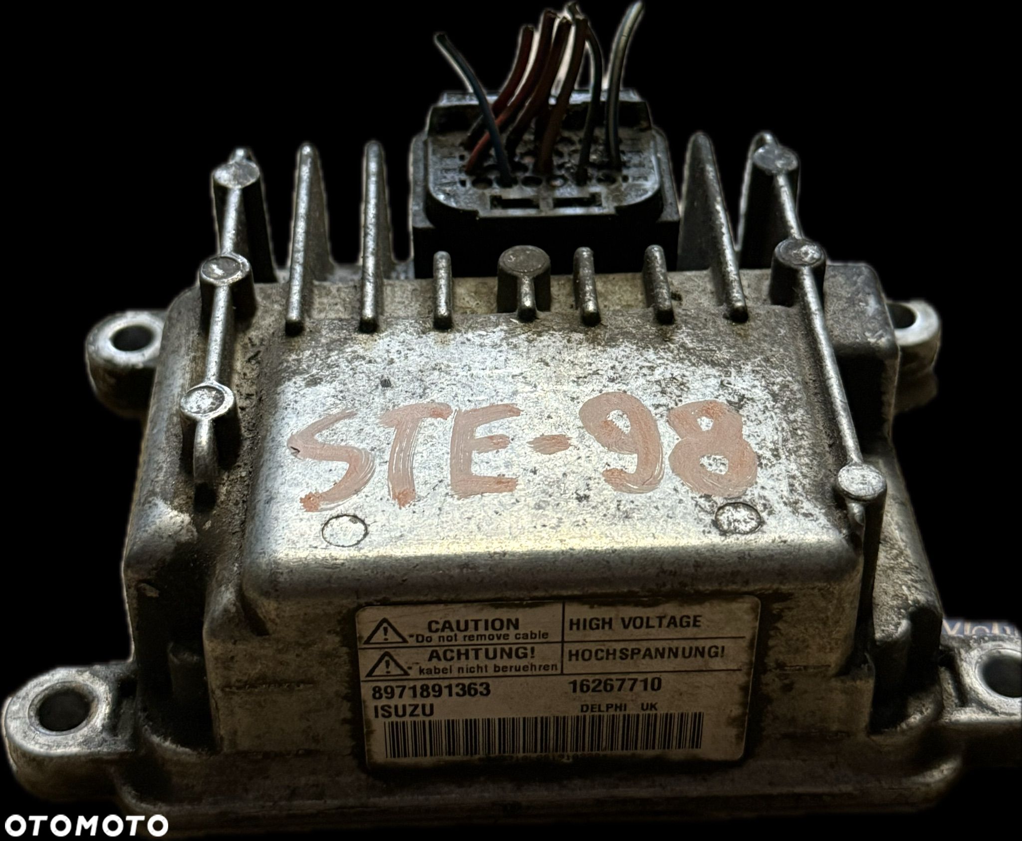 Sterownik Pompy Wtryskowej Silnika ECU Komputer Opel Zafira Astra A 8971891363 - 1