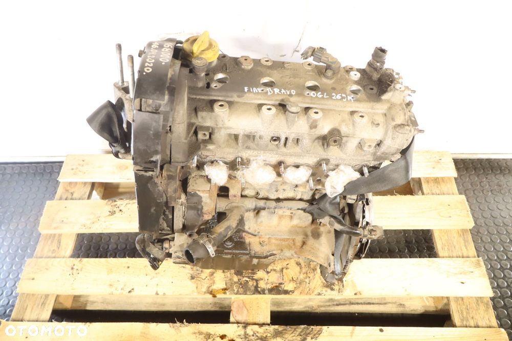 SILNIK  FIAT BRAVO II 1.4 16V 88KM 192B2000 TEST - 7