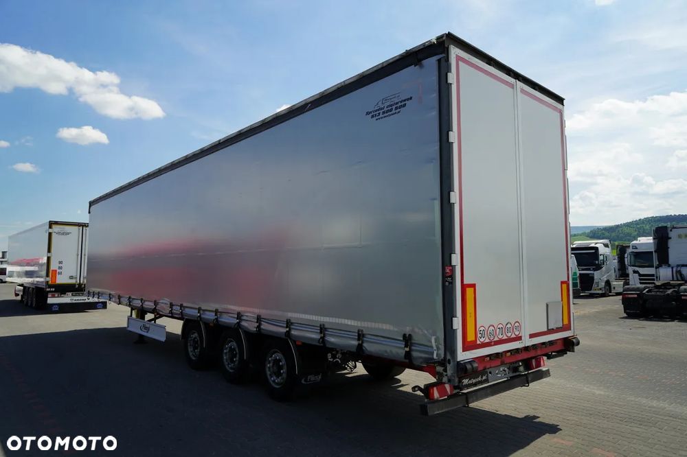 Fliegl FIRANKA MEGA / MULDA DO STALI - 7 M / DACH PODNOSZONY / LOW DECK - 5