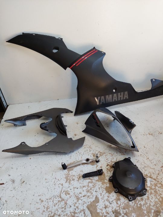 YAMAHA R6 czasza ogon owiewk bok boczek dekiel podnóżek 13-14 r - 1