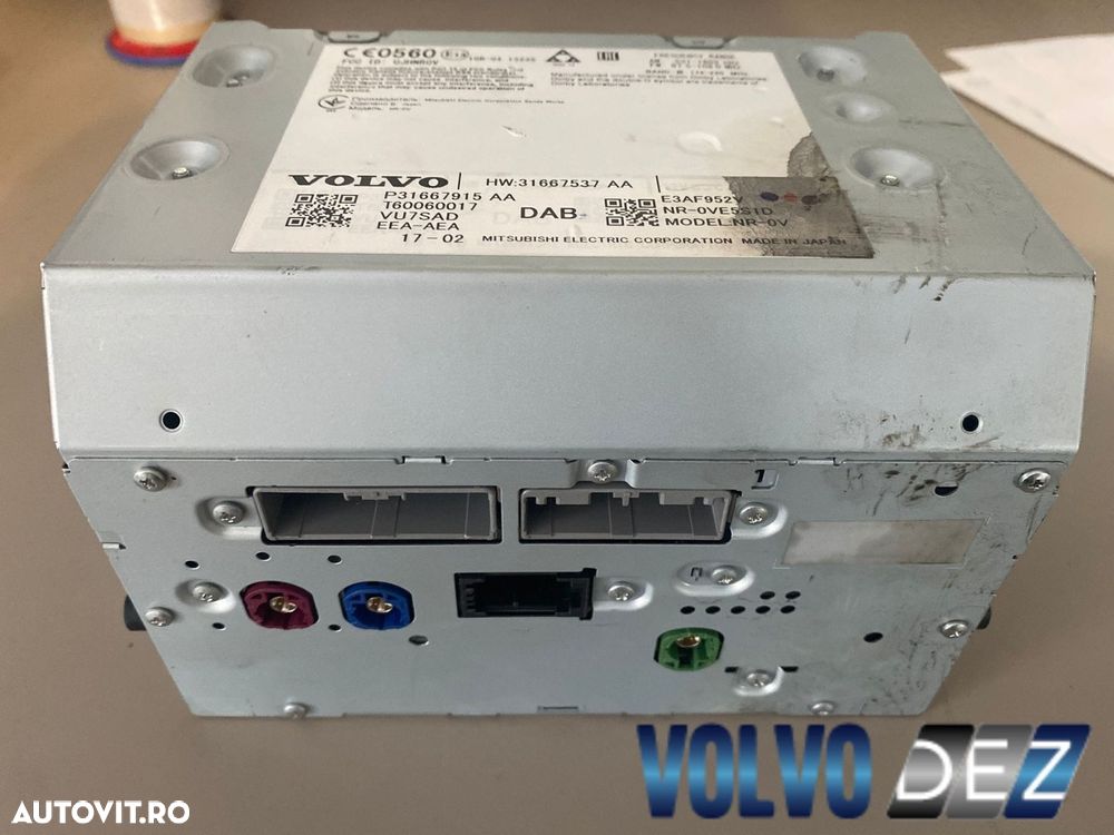 Modul audio, CD player, GPS, navigatie VOLVO 31667915 - 1