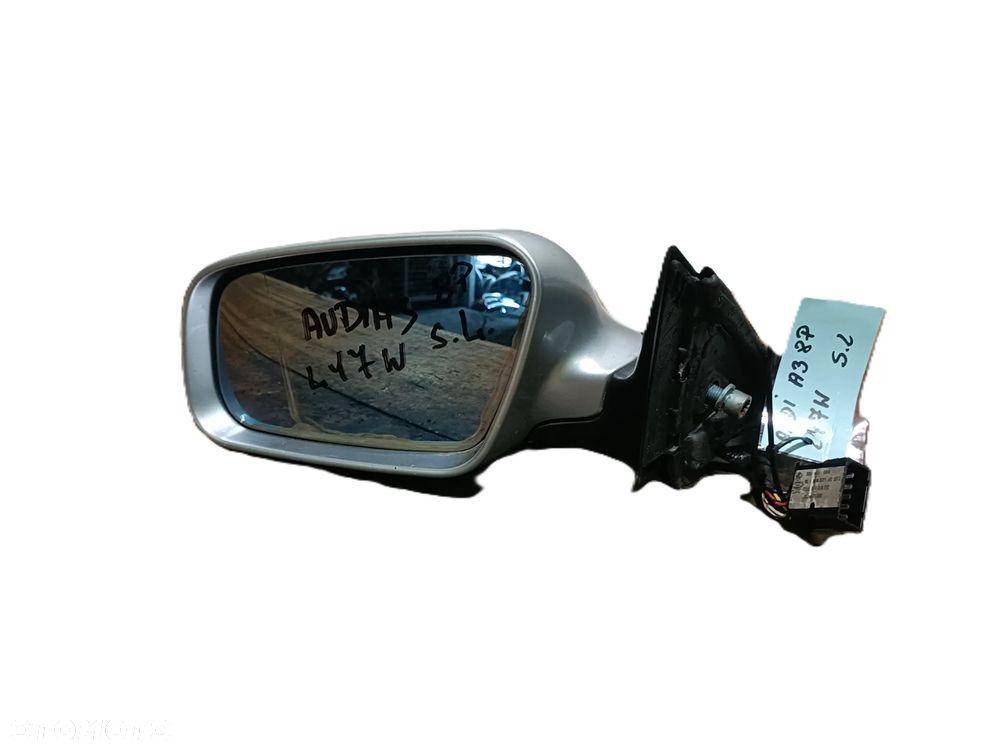 AUDI A3 8L LIFT  99-03 r. LY7W elektryczne lusterko lewe EU E1010594 * - 1