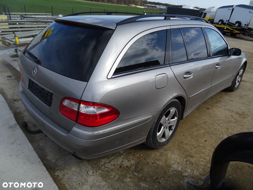 Mercedes E W211 (lakier C723) maska zderzak błotnik klapa deska lampa części - 3