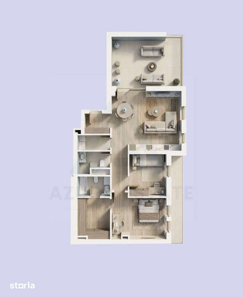 Apartament ultra premium 3 camere 2 bai etaj 1 zona Lacul lui Binder — fotografia 2