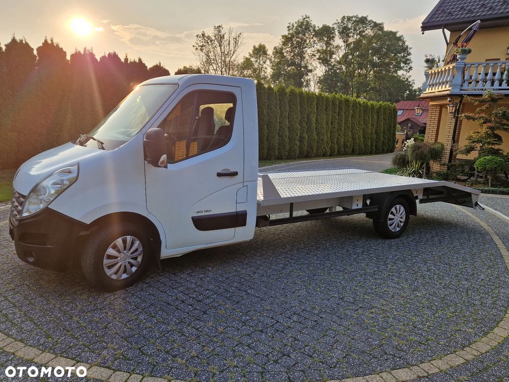 Renault Master 2.3 150 AUTOLAWETA+nowy najazd 5,10+wciągarka 8ton+poduszki pod resor+paiery na przewóz aut+OKAZJA+auto gotowe do pracy - 14