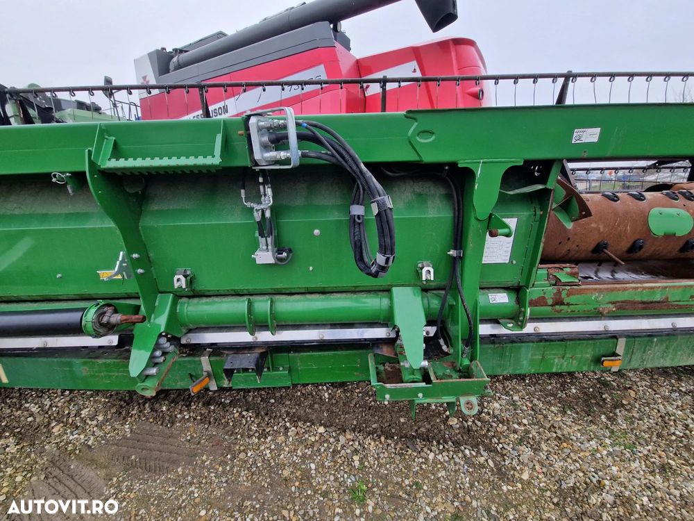 John Deere 630X HEADER PAIOASE si CARUCIOR TRANSPORT  ZURN SWW500-630X - 13