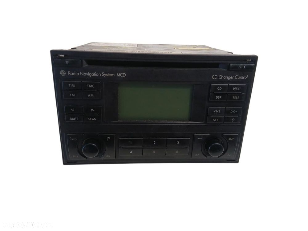 RADIO CD NAWIGACJA VW GOLF IV 1J0035191A - 1