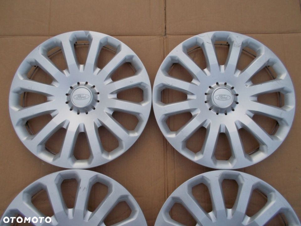 4x Kołpaki 15 Ford Focus Fiesta MK7 MK8 C-MAX Ecosport Transit Curier - 3