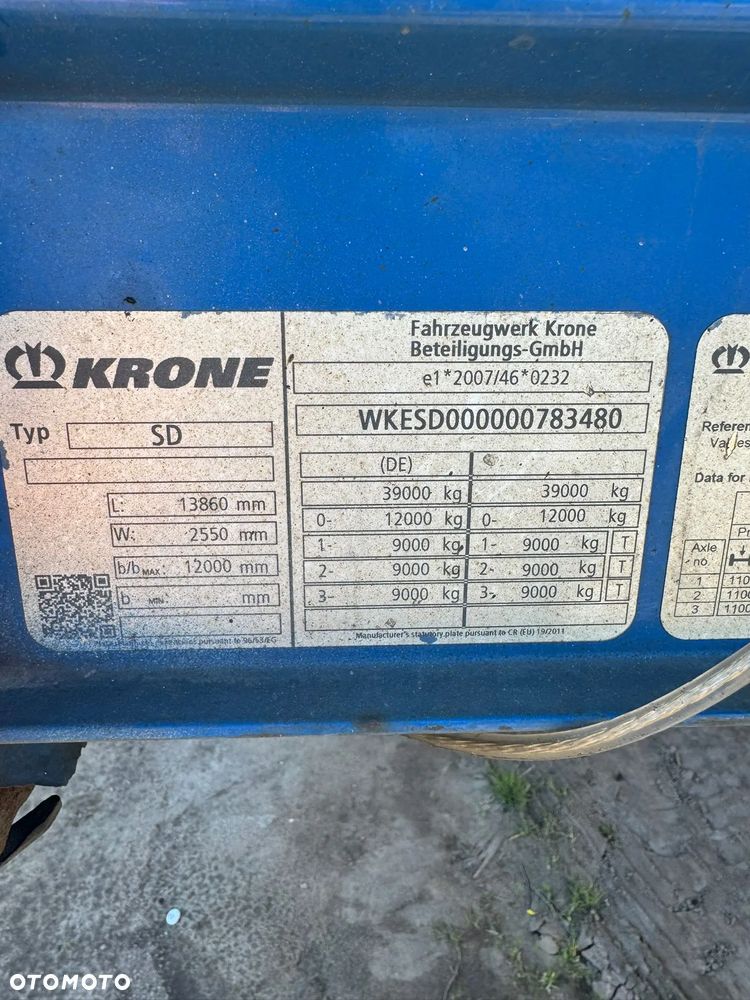 Krone MEGA osie BPW - 6