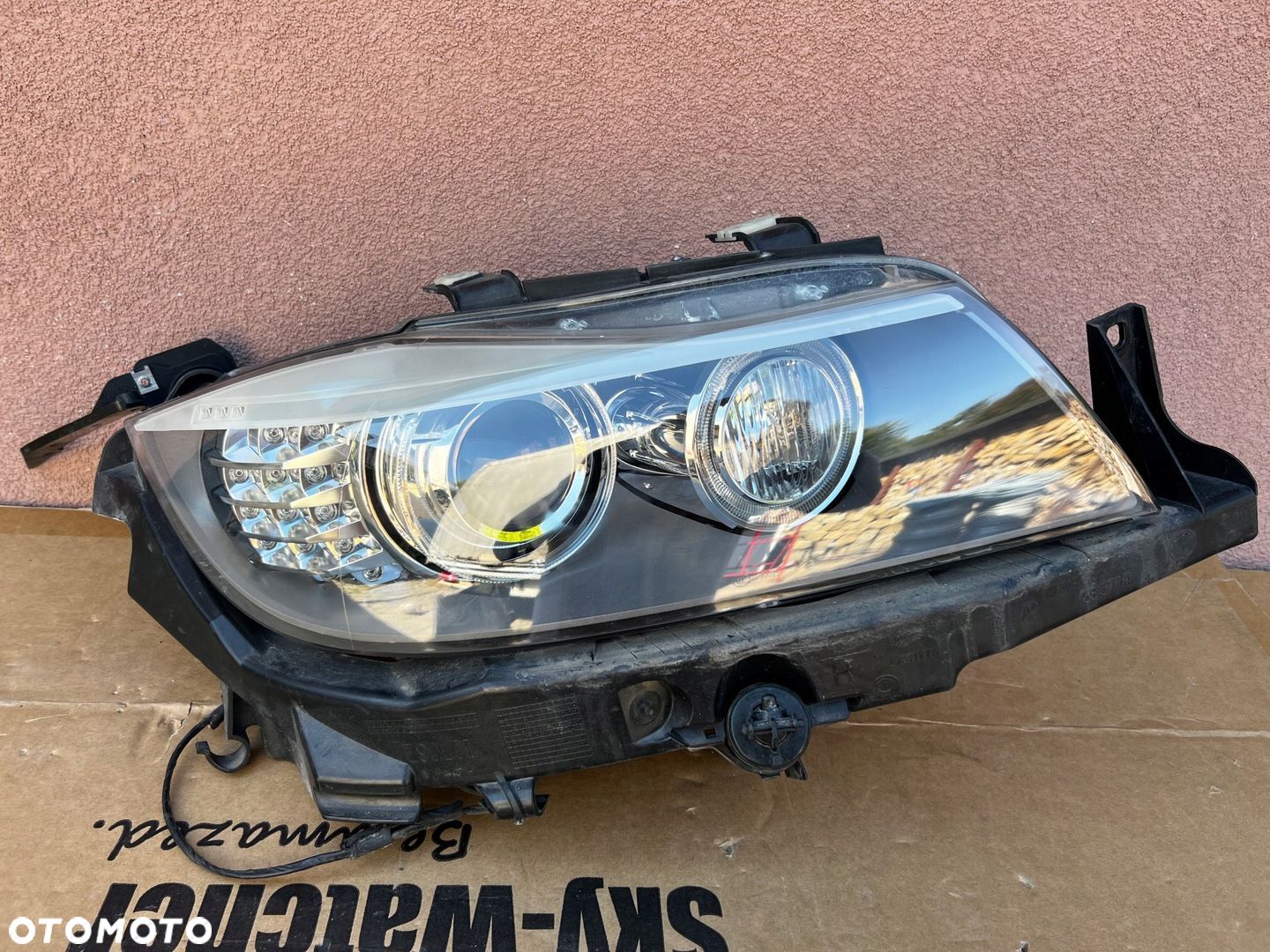Lampa przednia BMW 3 E90 XENON DYNAMIC SKRĘTNY PRAWA EUROPA ORYGINALNA ZKW - 1