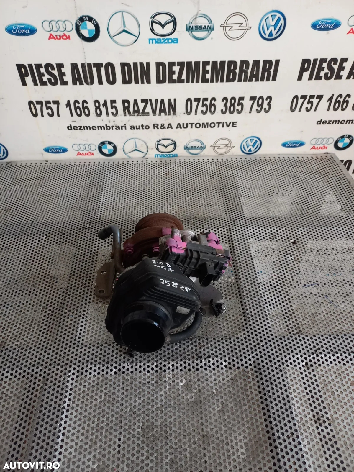 Turbo Turbina Bmw F10 F11 F07 F01 F02 F30 F31 F20 F21 X3 X4 X5 X6 3.0 Diesel 258 Cai Cod  - Dezmemb - 2