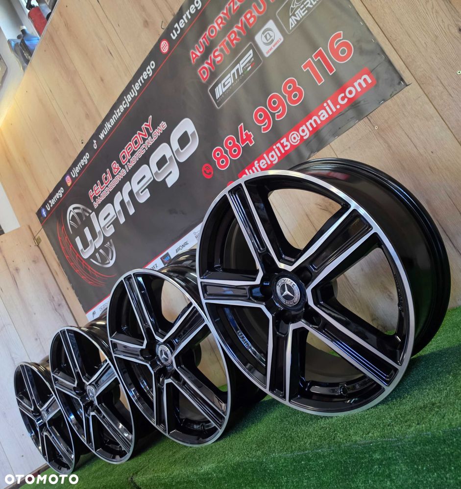 Nowe felgi aluminiowe kompatybilne z MERCEDES 18x5x112 - Klase C, Klase E, Klasa S, GlK , SL - 6