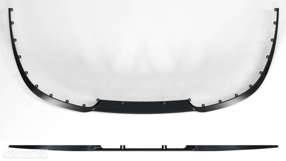 Aba / Spoiler / Lip Frontal universal cupra look em plastico ABS - 2