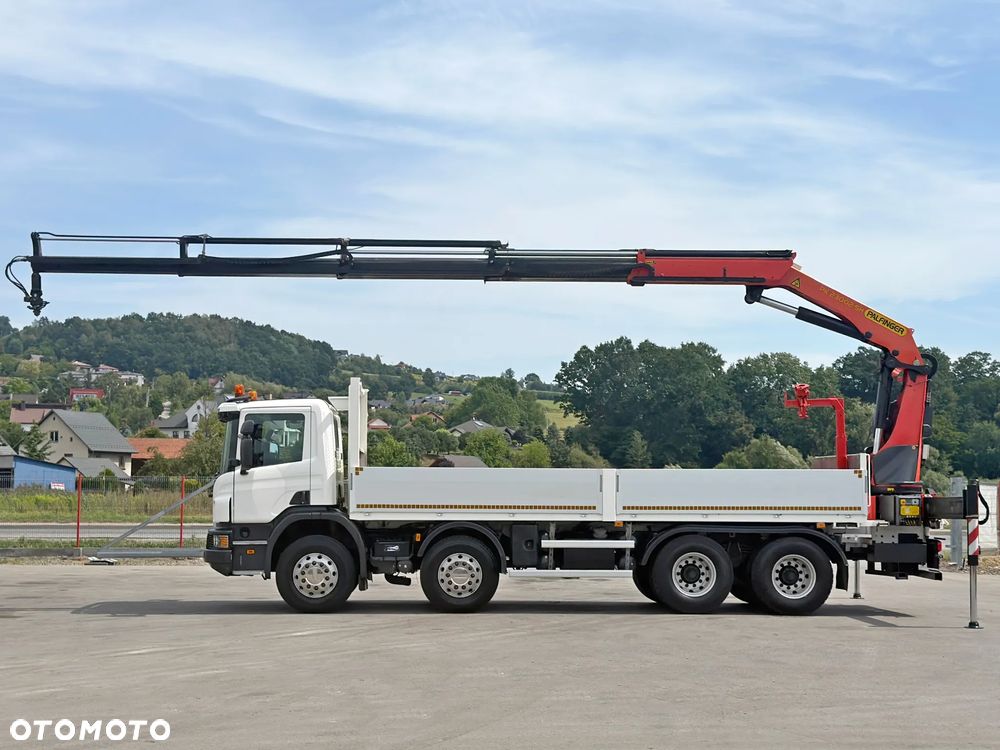 Scania P 450 * SKRZYNIA 6,90 m + PK 23002 - SH C + PILOT * 8x4 *STAN BDB - 5
