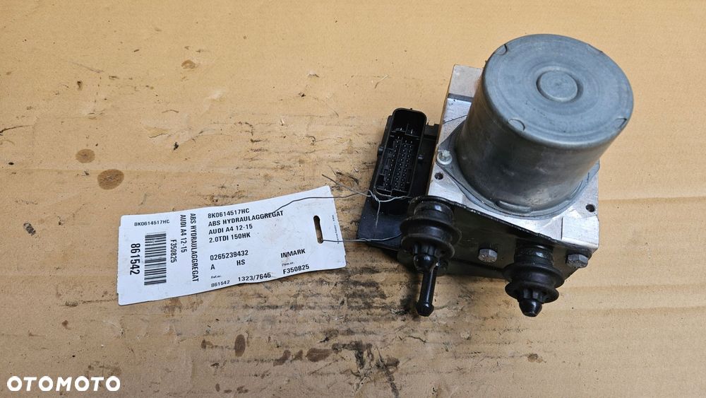 pompa hamulcowa abs 8k0614517ha 8k0907379cp audi a4 b8 12-15r nr 350825 - 1