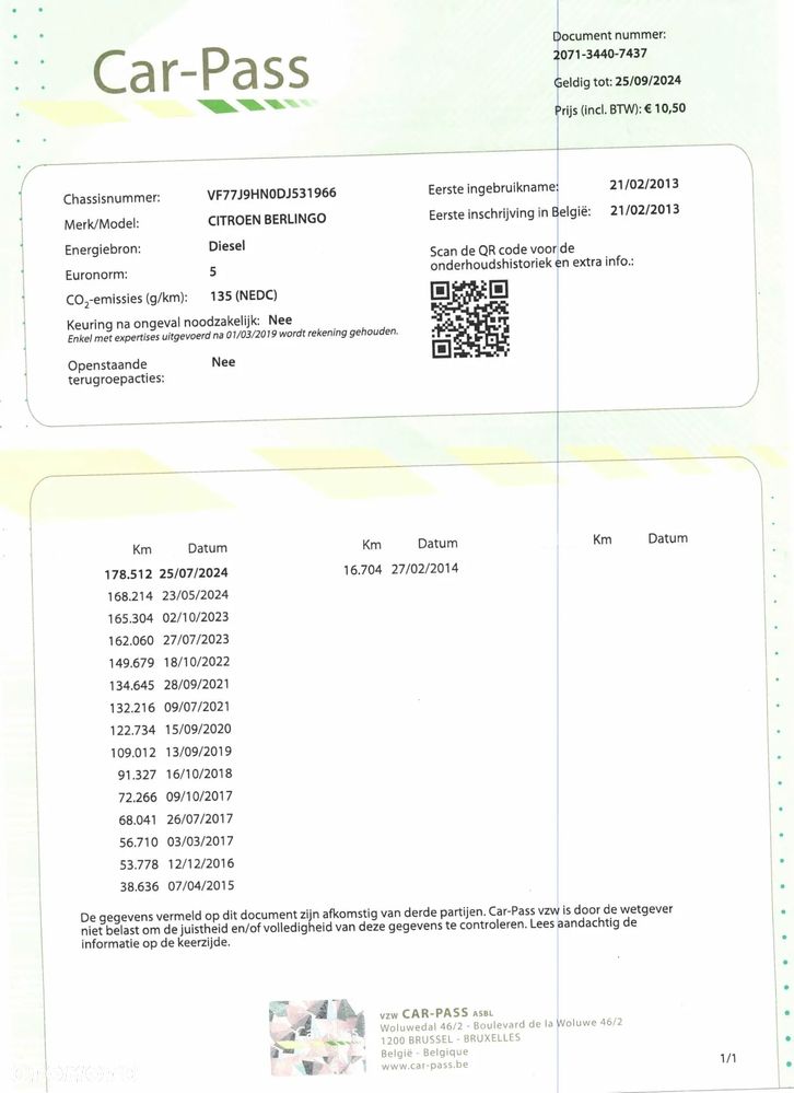 Citroën Berlingo 1.6 HDi Seduction - 23