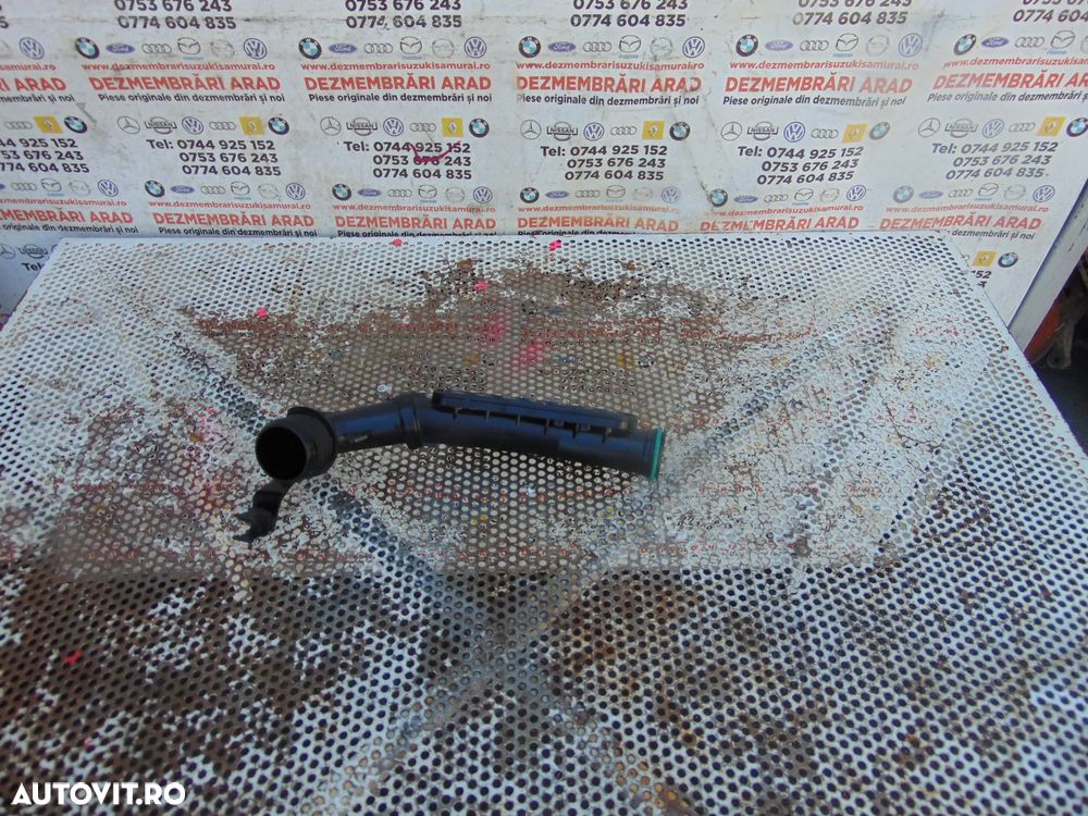 Tub intercooler Peugeot 1.2 208 2008 Opel Mokka Corsa F Citroen c3 c4 c5 cod 9835385080 508 5008 308 3008 ds3 teava tubulatura grandland - 1