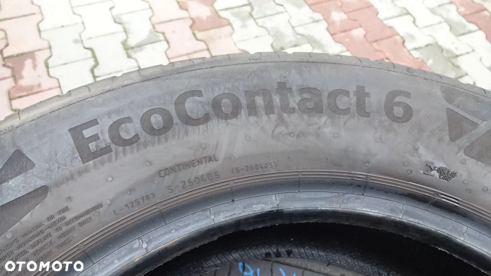 Opona letnia 4 szt. Continental EcoContact 6 205/60R16 96 H wzmocnienie - 9