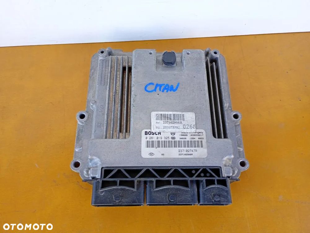 Sterownik Moduł BCM-N1 Zestaw Startowy Renault Kangoo II III Citan W415 1.5 DCI 0281019325 - 2