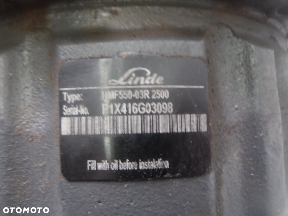 linde hydromotor zwolnica silnik jazdy hmf550 - 3