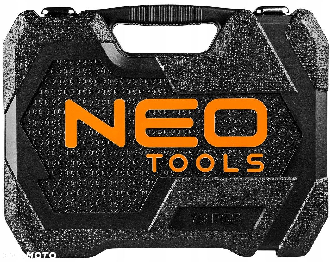 NEO ZESTAW KLUCZY NASADOWYCH 73E 1/2" 1/4" NASADKI BITY SATYNA  TORX 40SZT - 8