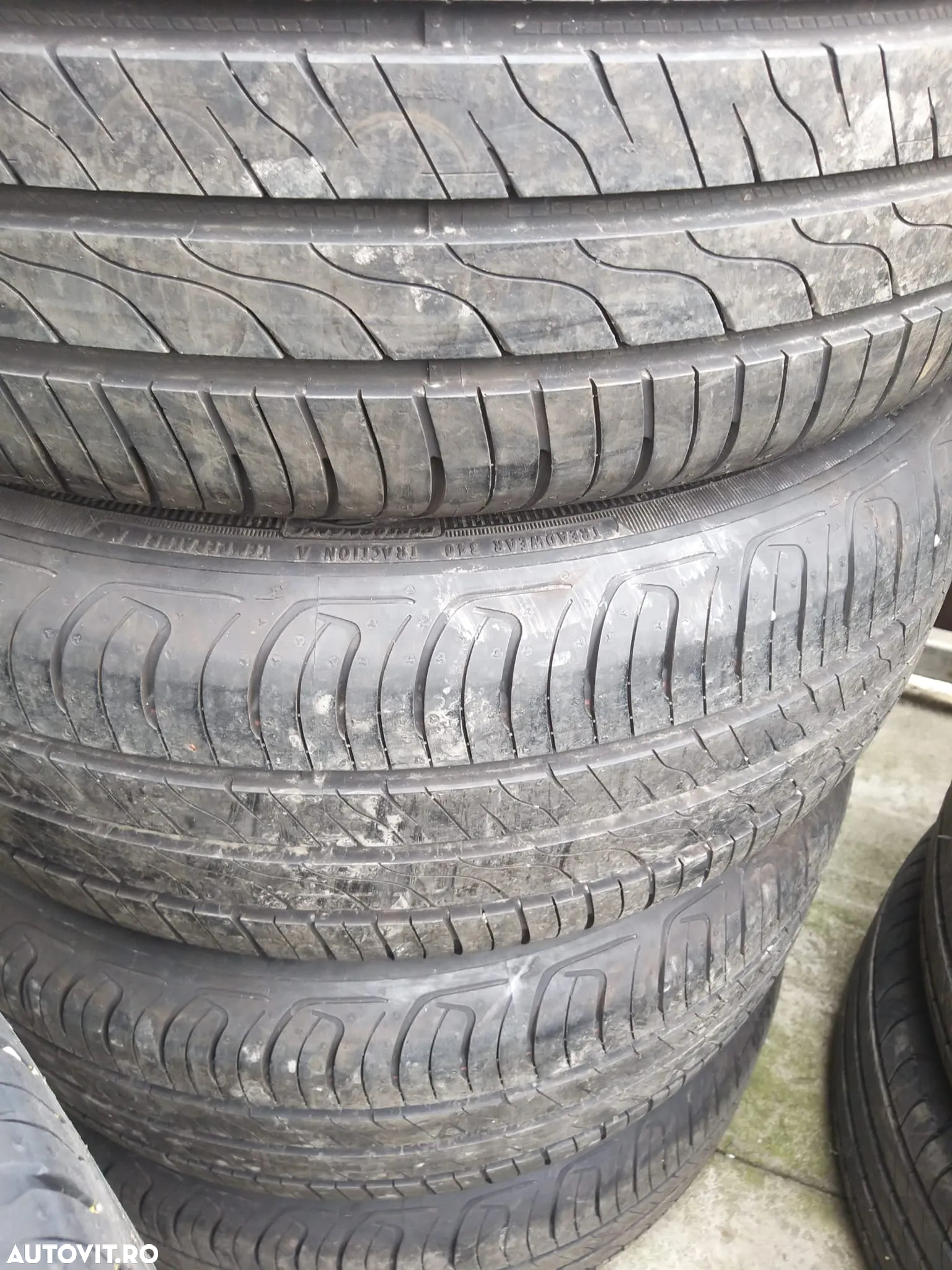 Vand Set 4 X Jante Tabla Cu Cauciuc pentru Renault Clio 5 din 2023 195/55R16 - 3