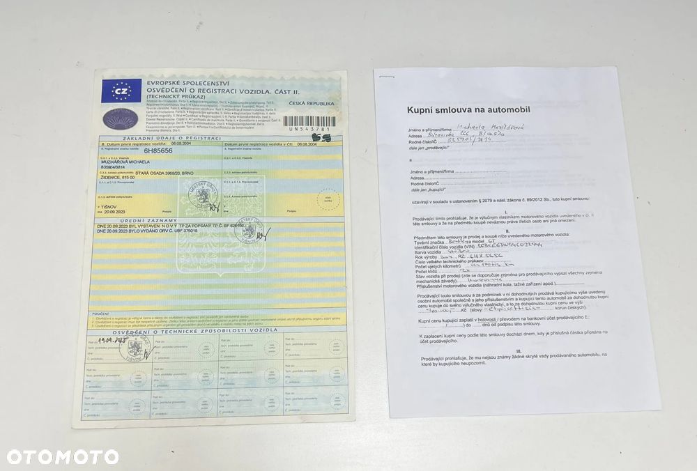 Karoseria + czeski dowód rejestracyjny + umowa = dokumenty do rejestracji Bentley Continental GT Europa wersja europejska z kierownicą po lewej stronie - 15