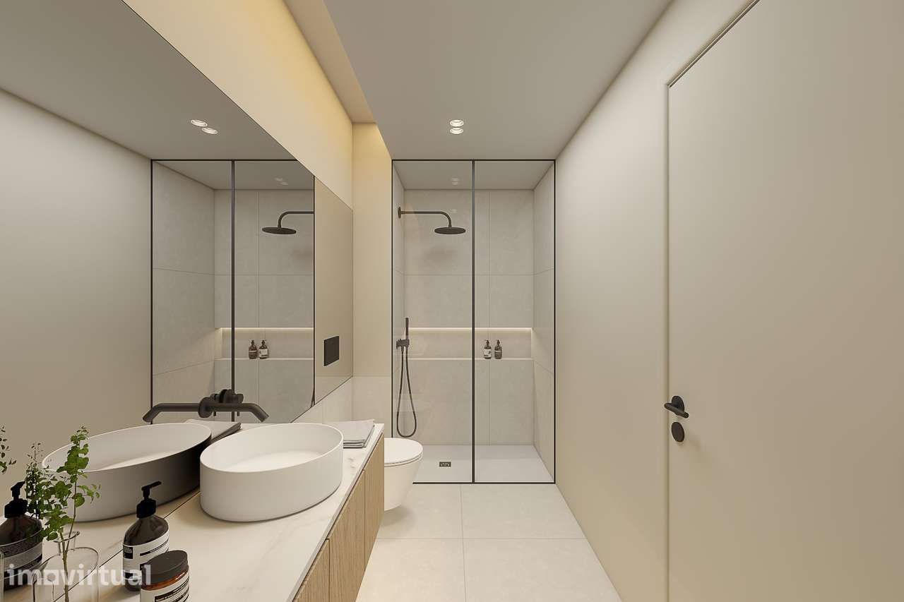 T1 Dúplex Novo c/ Lugar de Garagem em Mafamude (Centro de Gaia) - Grande imagem: 4/31