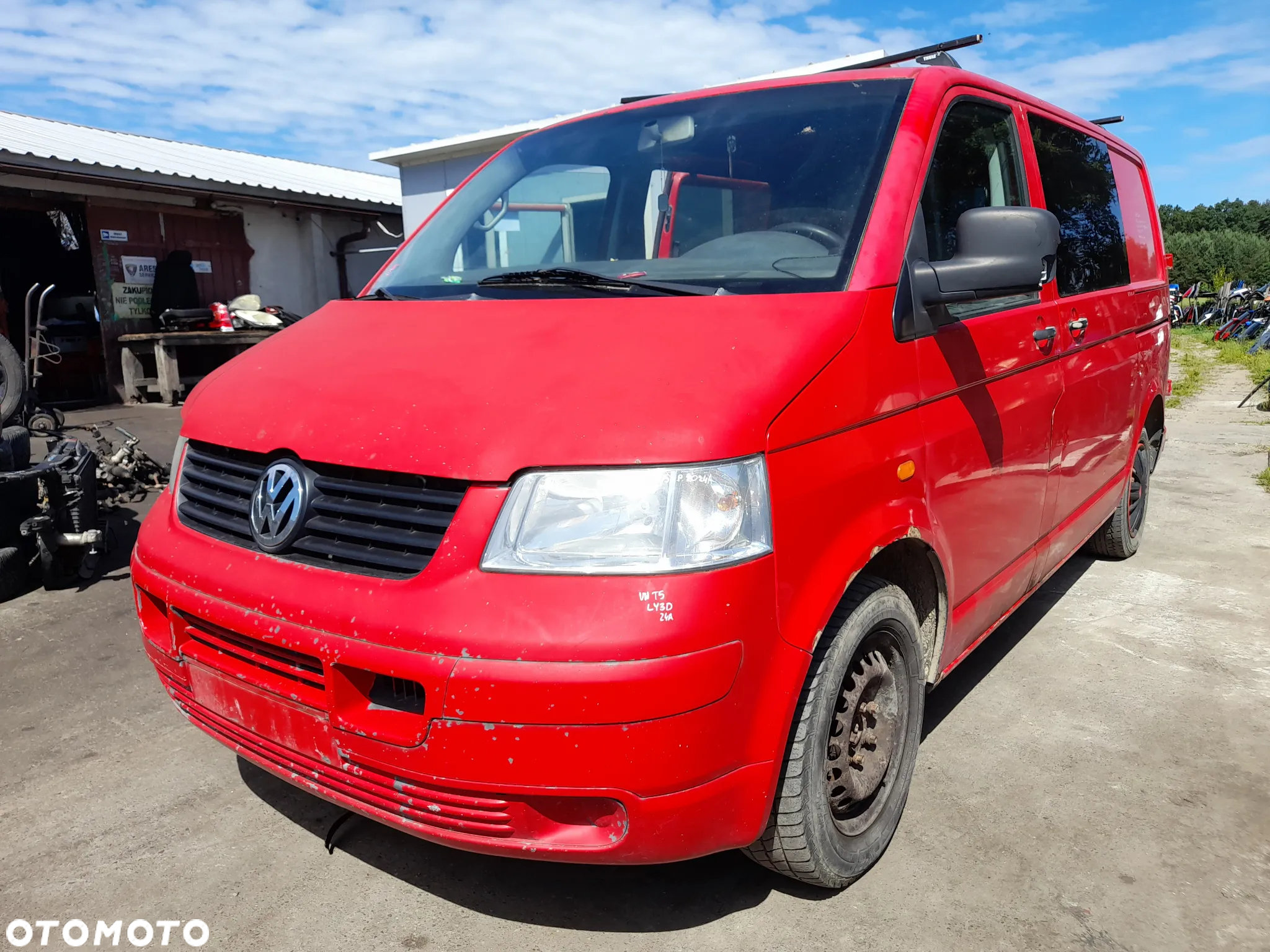 VW T5 MASKA POKRYWA SILNIKA LY3D TRANSPORTER V - 13