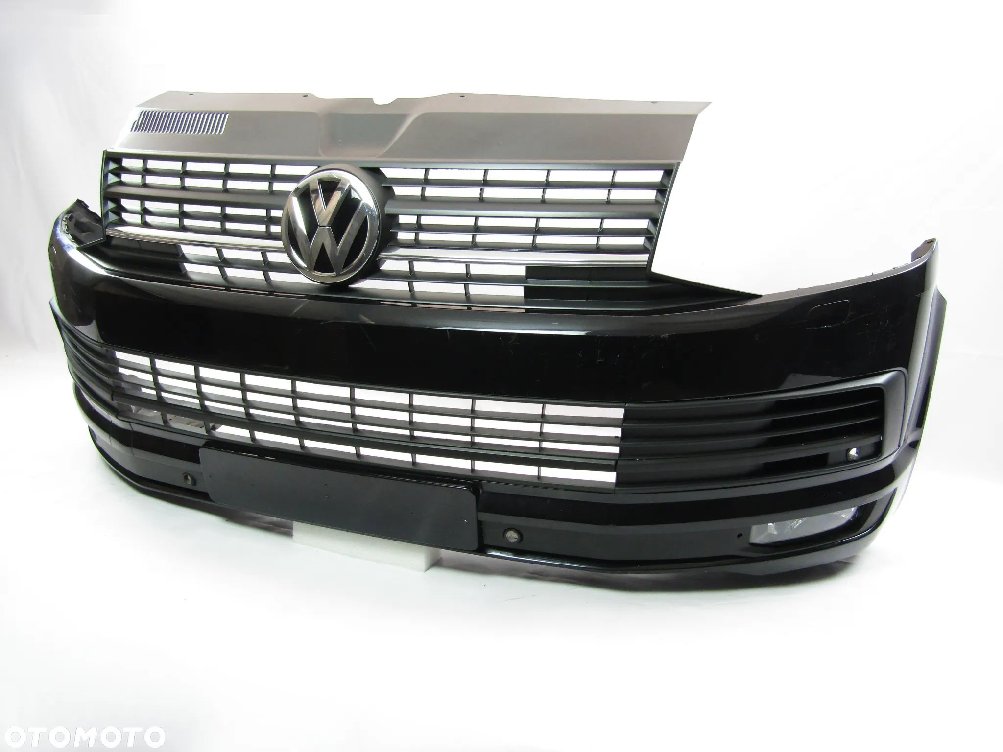 Zderzak przedni VW T6 Multivan / Caravelle Sprysk. / Pdc-4 Lakier LC9X - 1