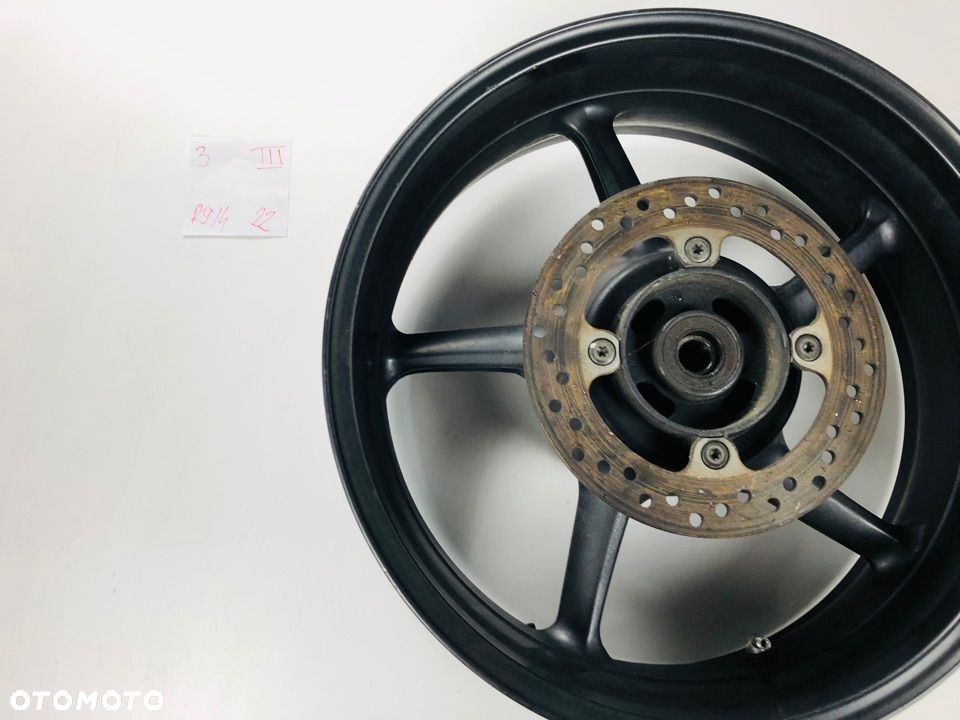 Triumph Street Triple 675 07-13 felga tylna obręcz koło tył tarcza - 3