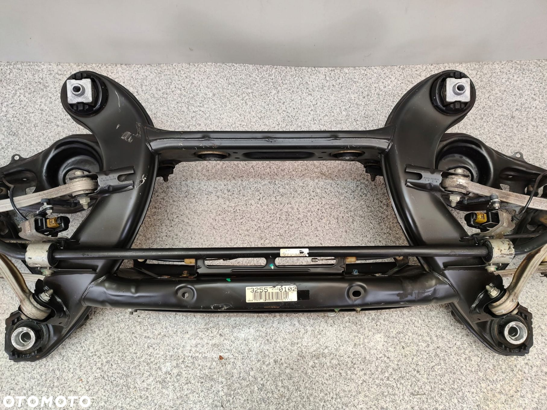 MERCEDES C KLASA W204 ZAWIESZENIE TYLNE KOMPLETNE WÓZEK ORYGINALNE IDEALNE - 3
