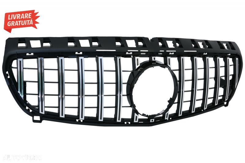 Difuzor Bara Spate cu Ornamente toba si Grila Centrala Panamericana Mercedes A-Cla- livrare gratuita - 9