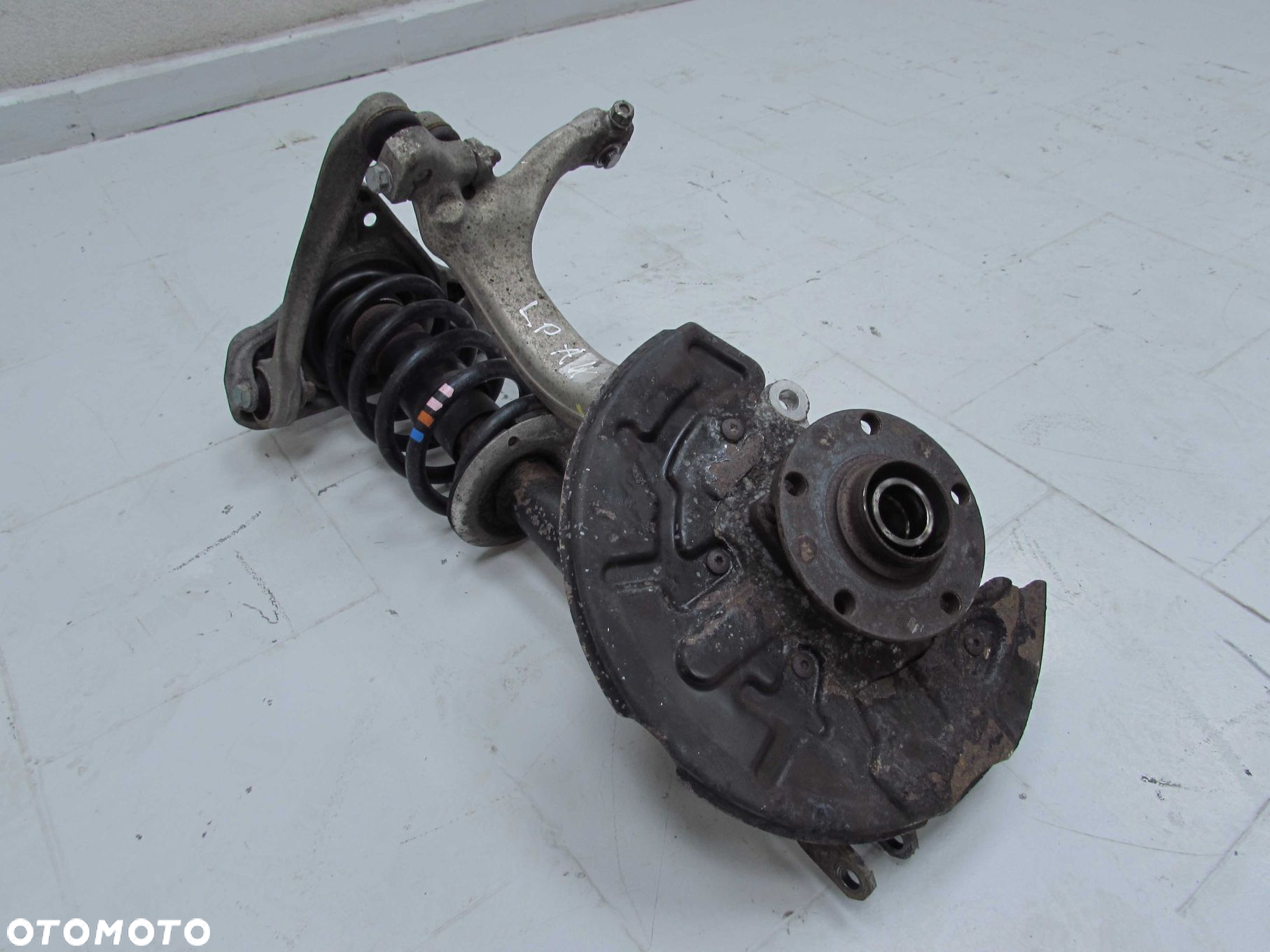 AUDI A4 B6 1.9 TDI 01-05 ZWROTNICA AMORTYZATOR PRZOD LEWY KPL - 2