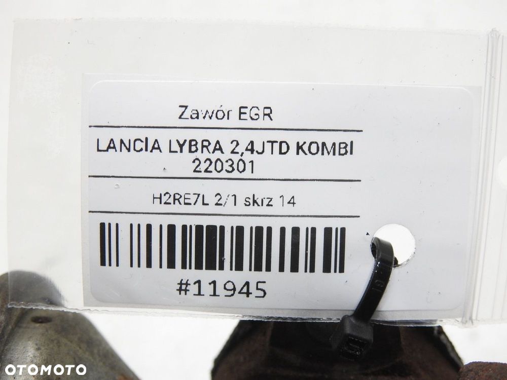 ZAWÓR EGR LANCIA LYBRA 2.4 JTD - 10
