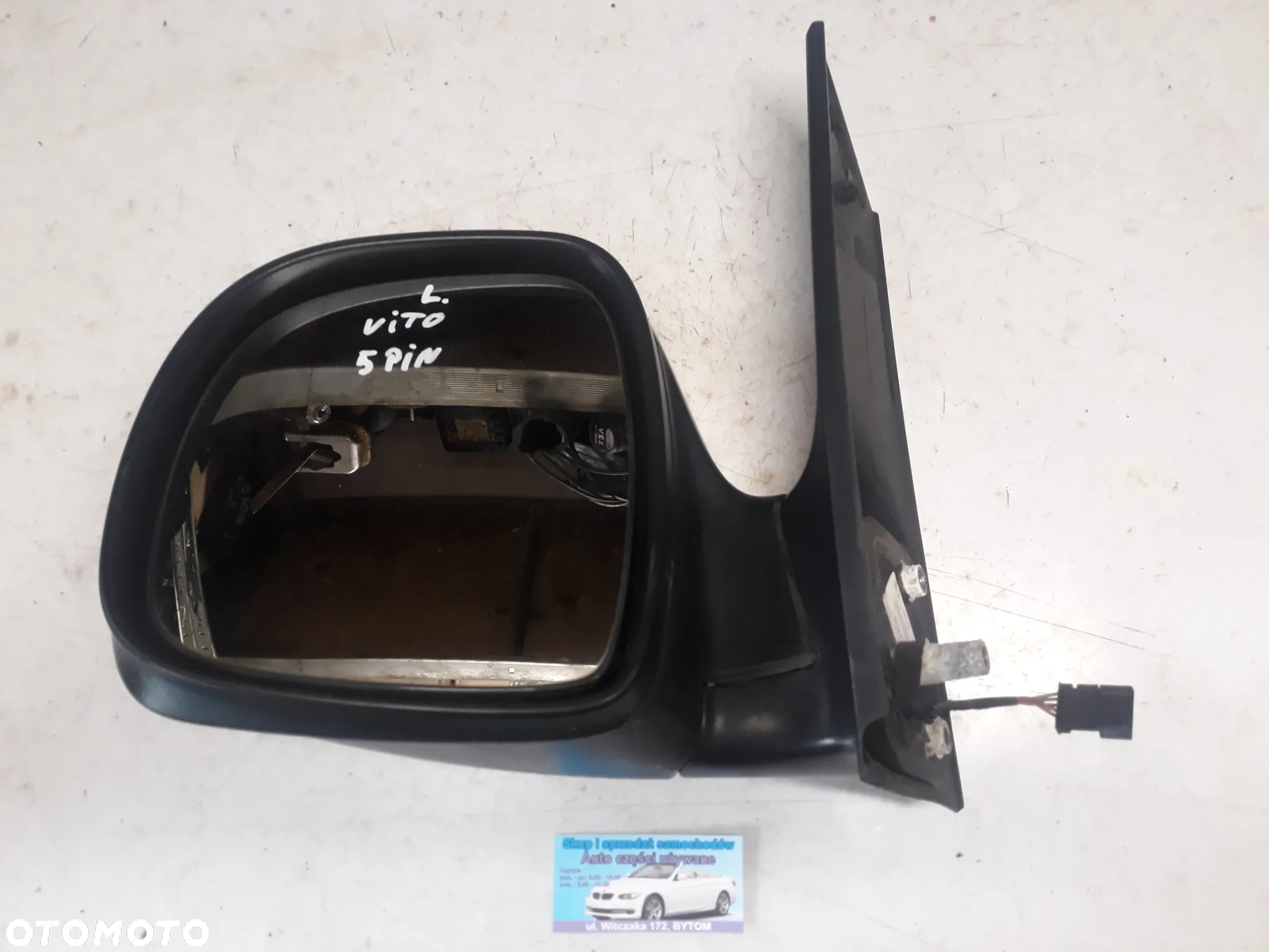 LUSTERKO LEWE MERCEDES VITO W639  2,2 CDI  111 CDI 2005r  A6398100019  5PIN - 2