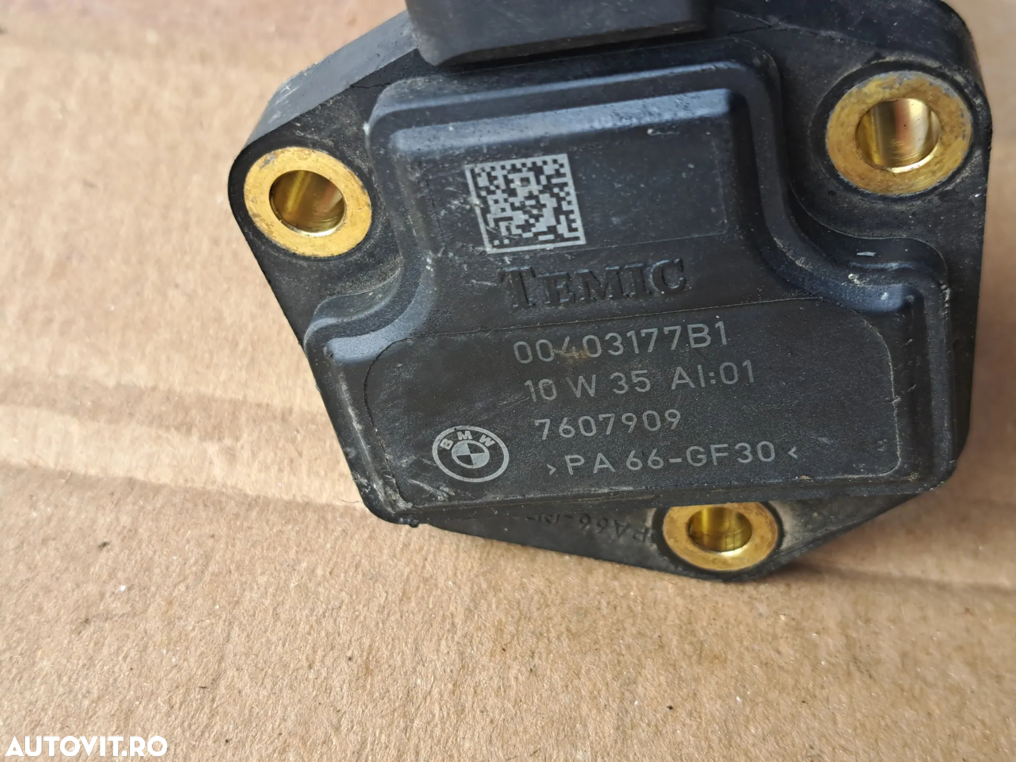 Senzor sonda nivel unei baie de ulei original BMW E90LCI E60+LCI F10+LCI F06+LCI F01+LCI E83LCI F25 E70 F15 E71 F16 - 2