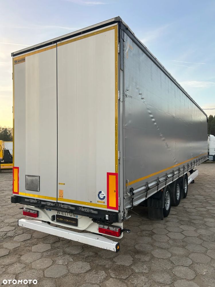 Wielton FIRANKA MEGA / OSIE SAF / 2022 ROK / PODNOSZONA OŚ / PODNOSZONY DACH !! FIRANKA MEGA R 19.5 / DACH PODNOSZONY REGULOWANY / OSIE SAF / OŚKA PODNOSZONA !! - 31