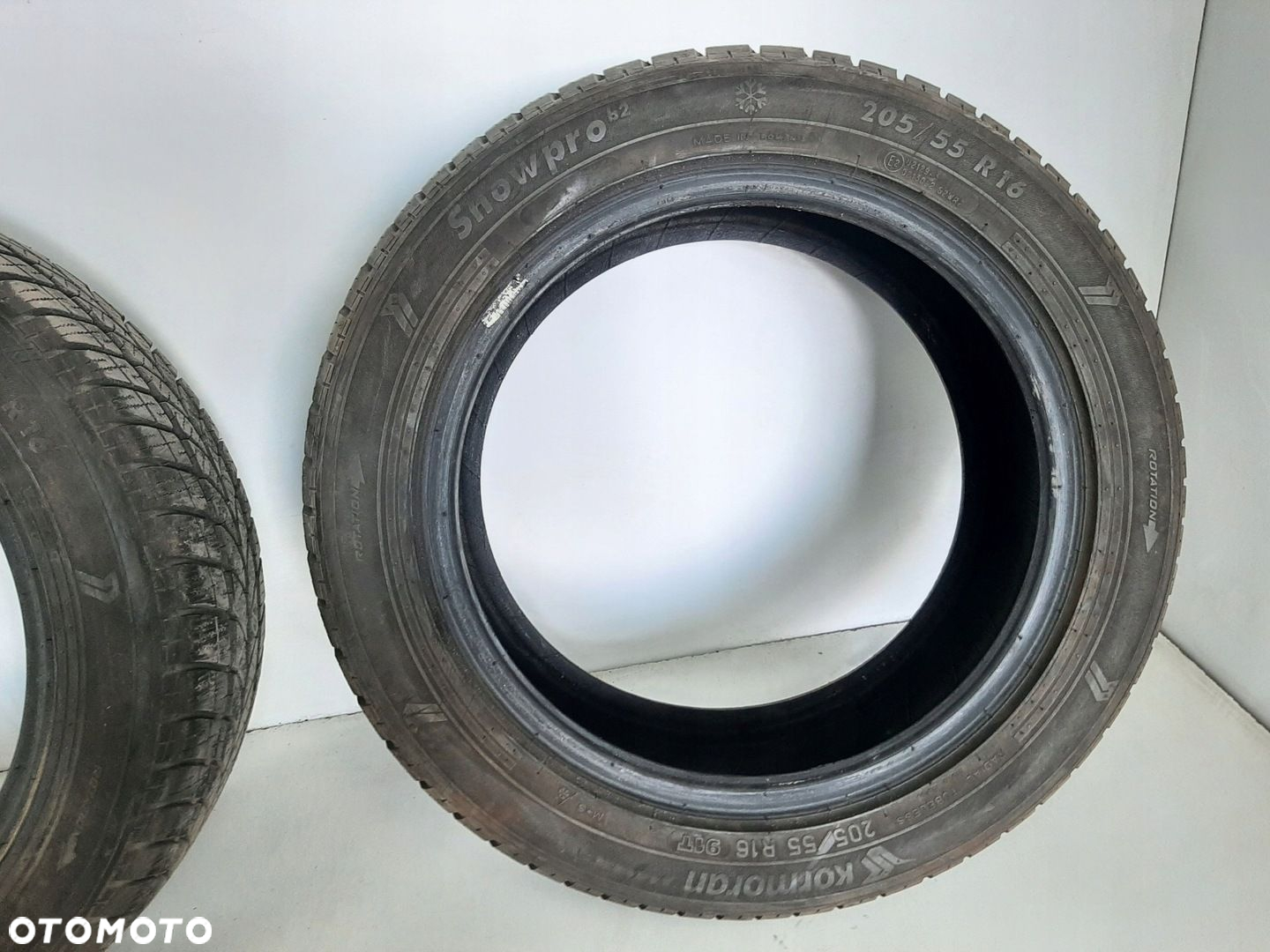 OPONY ZIMOWE KORMORAN SNOWPRO B2 205/55R16 91T DOT 2015 BIEZNIK 7MM - 3