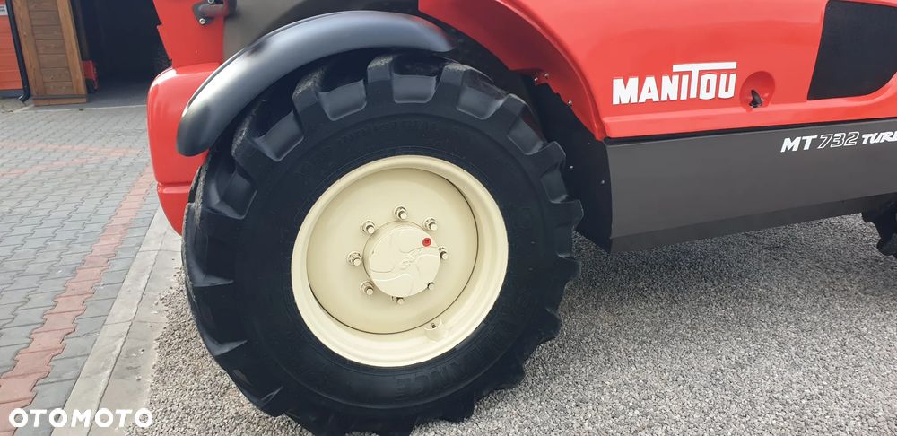 Manitou MT732 rok 2002 sprowadzona  zadbana - 30