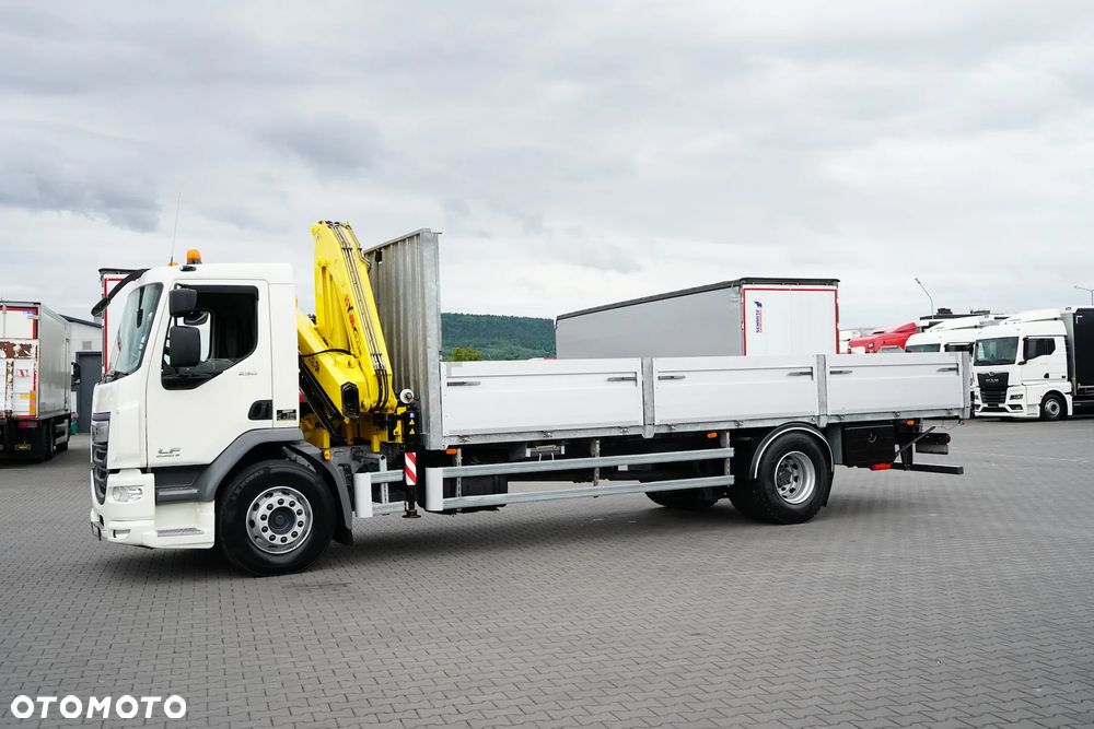 DAF LF / 250 / SKRZYNIOWY + HDS / HYVA HB-150 / PILOT / ROTATOR - 38