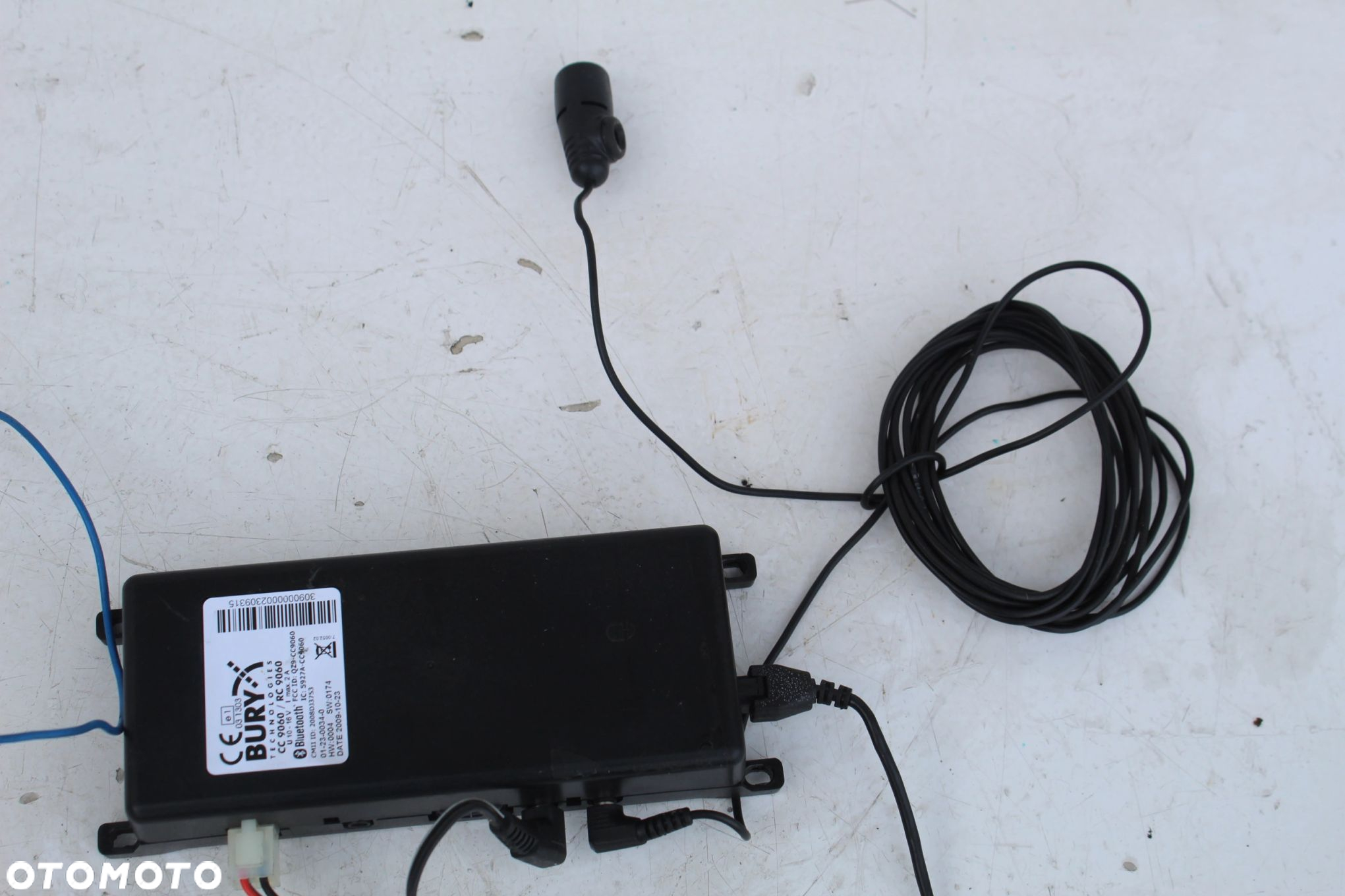 ZESTAW GŁOŚNOMÓWIĄCY BLUETOOTH BURY CC9060 RC9060 BMW E60 E61 E63 E64 - 2