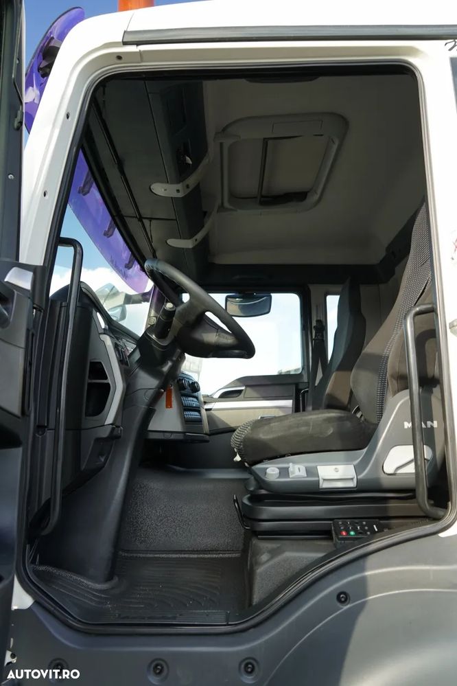 MAN TGS 26.360 / 6X2 / REMORCA AUTO + FASSI F 190A.22 / COMANDE HIDRAULICE / TROLIU / - 21